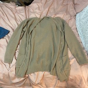*SOLD ON FB* tan cardigan